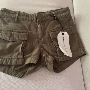 Rag & Bone Army Green Chino Shorts - 23 - Authentic